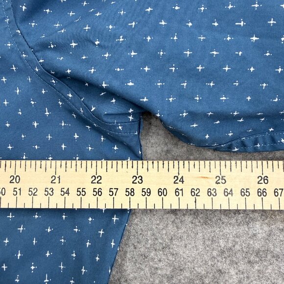 J. Crew Men's Button Down Shirt Size Large, Classic Stretch Cotton Blend, Blue - Picture 8 of 12